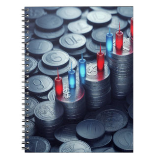 Elevate your space with trading-inspired art. 07 notebook