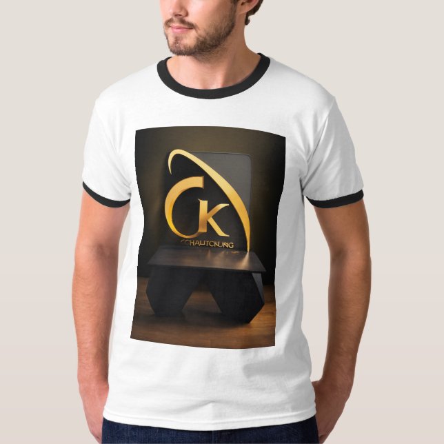 Elevate Your Style with our Exclusive Logo Printed T-Shirt (Front)
