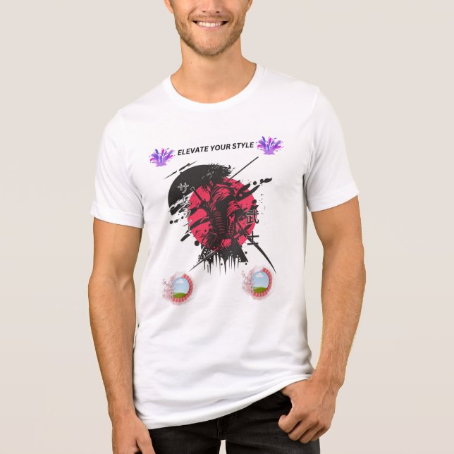 Elevate Your Style with Premium Comfort Tri-Blend Shirt (Front)