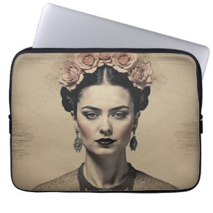 Elevate Your Tech Style with Frida Kahlo Laptop Sleeve
