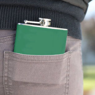 Elevate your Web Design with a Green Background Hip Flask