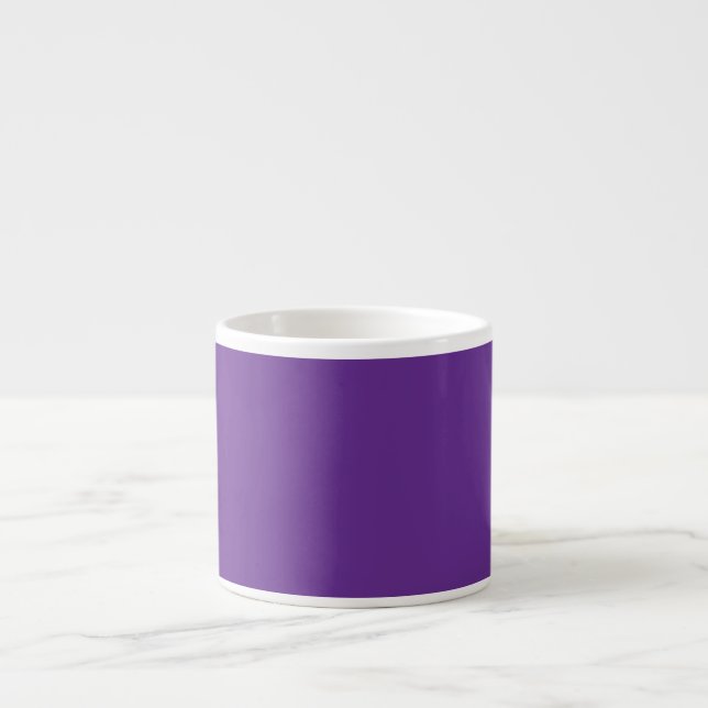 Elevate Your Website Design with a Stunning Purple Espresso Cup (Front)