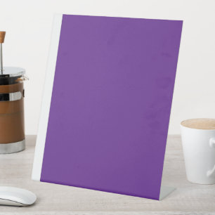 Elevate Your Website Design with a Stunning Purple Pedestal Sign