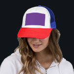 Elevate Your Website Design with a Stunning Purple Trucker Hat<br><div class="desc">Create a captivating graphic design with a modern and sleek purple background paired with a crisp white border. Enhance your website aesthetics and elevate your brand with this eye-catching colour scheme!</div>