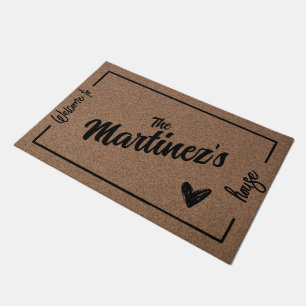 Elevate Your Welcome: Personalised Doormat