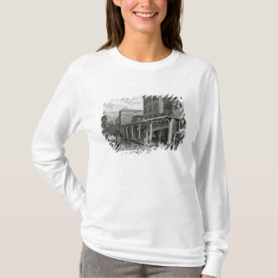 Elevated Railway in Greenwich Street, New York T-Shirt