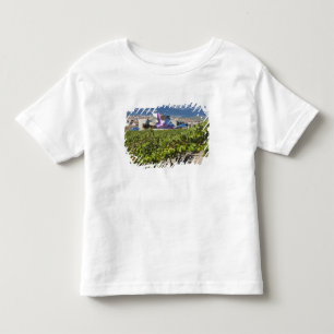 Elevated town view and Hotel Marques de Riscal Toddler T-Shirt