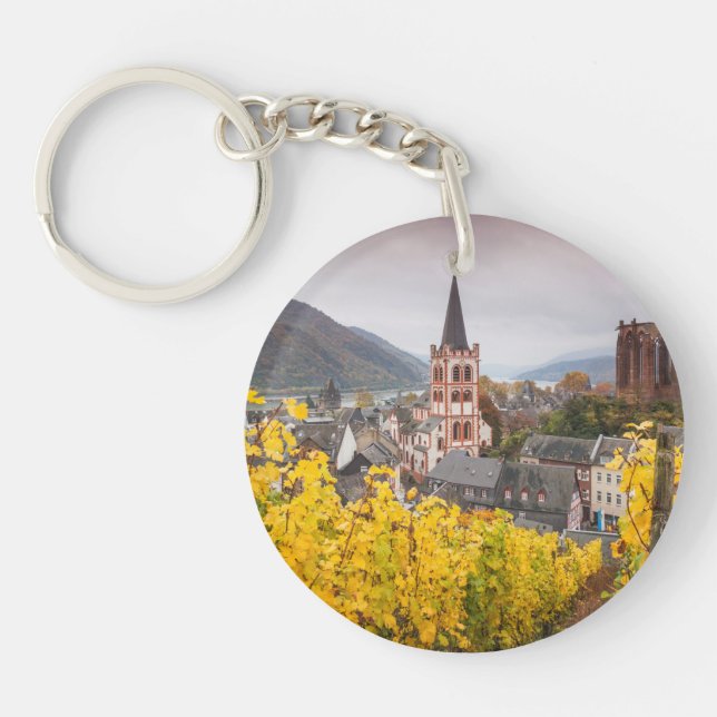 Elevated Town View | Germany Key Ring (Front)