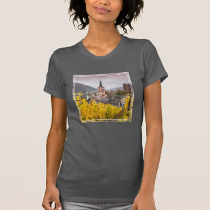 Elevated Town View   Germany T-Shirt