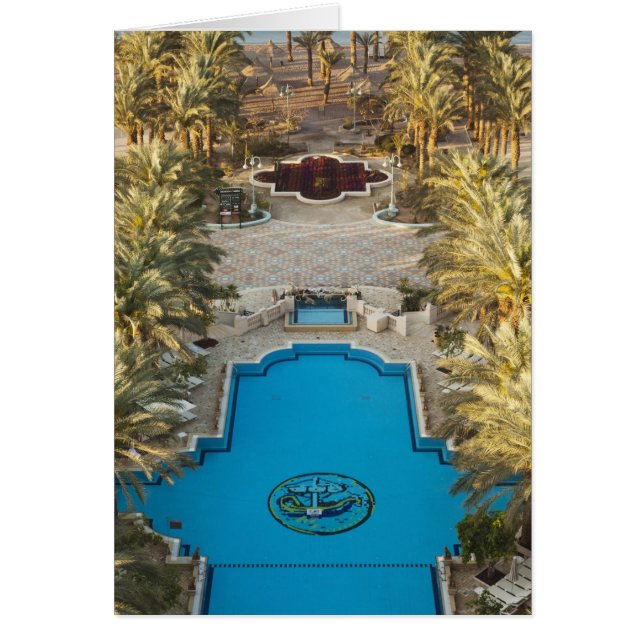 Elevated view Herods Palace Hotel swimming pool (Front)