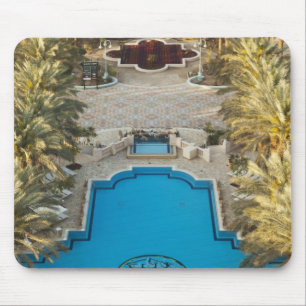 Elevated view Herods Palace Hotel swimming pool Mouse Pad