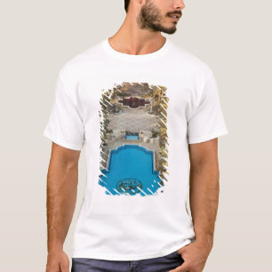 Elevated view Herods Palace Hotel swimming pool T-Shirt