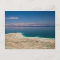 Elevated view of the Dead Sea