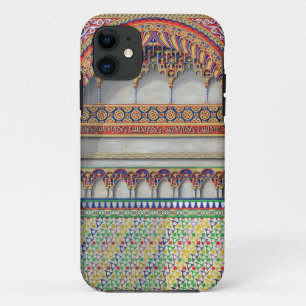 Elevation of an alcove in the Pateo del Agua, Alha Case-Mate iPhone Case