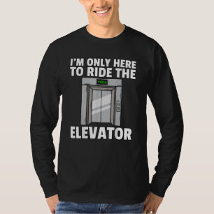 Elevator Buttons Mechanic Technician T-Shirt