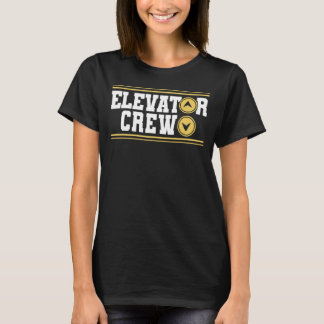 Elevator Crew Elevator Technician 1 T-Shirt