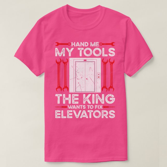 Elevator Mechanic 1 T-Shirt (Design Front)