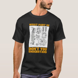 Elevator Mechanic Engineer And Elevator Installer T-Shirt