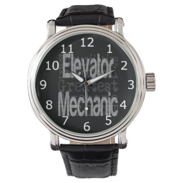 Elevator Mechanic Extraordinaire Watch (Front)