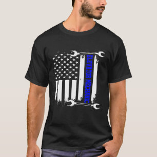 Elevator Mechanic Maintenance Life Future Technici T-Shirt