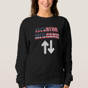 Elevator Mechanic USA American Flag Lift Technicia Sweatshirt