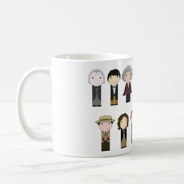 Eleven Doctors Mug (Left)
