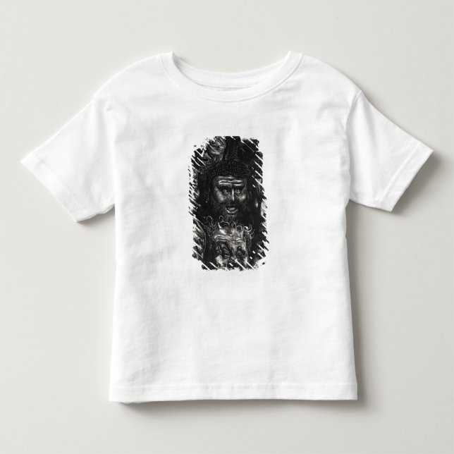 Eleven grotesque faces toddler T-Shirt (Front)