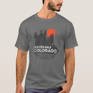 Eleven Mile Colorado Hiking Camping Nature Deer De T-Shirt