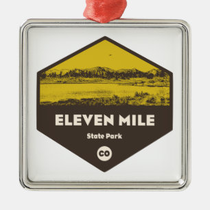 Eleven Mile State Park, Colorado Metal Tree Decoration
