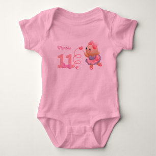 Eleven months baby bodysuit