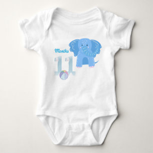 Eleven months baby bodysuit