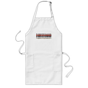 Eleven Pipers The Faithful Apostles Cut-Out 2 Long Apron