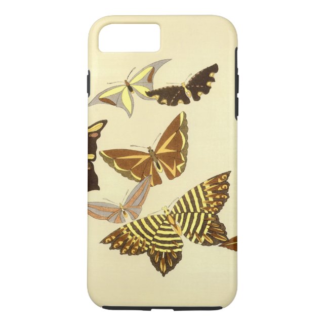 Eleven Vintage Butterflies Case-Mate iPhone Case (Back)