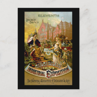 Eleventh Cincinnati Industrial Exposition Postcard