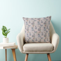 "Eleze Elephant & Polka Hen" Boganhues Blanket