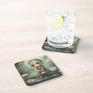 Elf and Dragonfly 5 Coaster