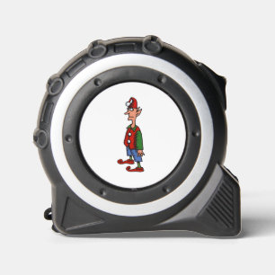 Elf At Attention white tape measure 1
