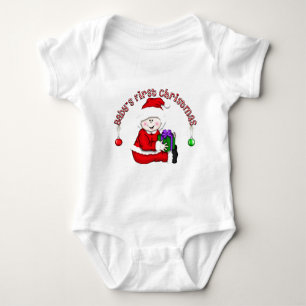 Elf Baby White First Christmas Tshirts and Gifts
