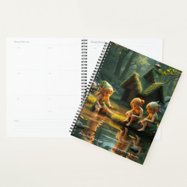 Elf Children Calendar Planner (Display)