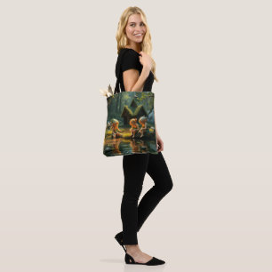Elf Children Tote Bag