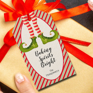 Elf Christmas Gift Tags