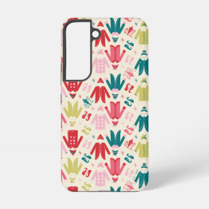 Elf Colourful Coat and Shoes Pattern Samsung Galaxy Case