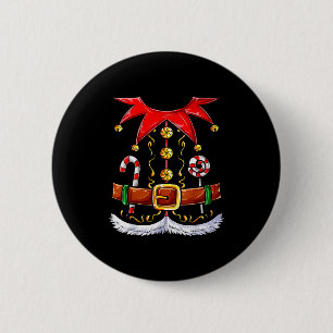 Elf Costume Christmas Elves Boys Girls Funny Xmas 6 Cm Round Badge