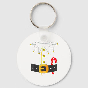 Elf Costume Christmas Holiday Men Women Kids  Key Ring