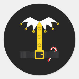 Elf Costume  Classic Round Sticker