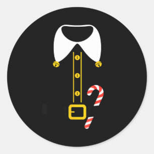 Elf Costume  Classic Round Sticker