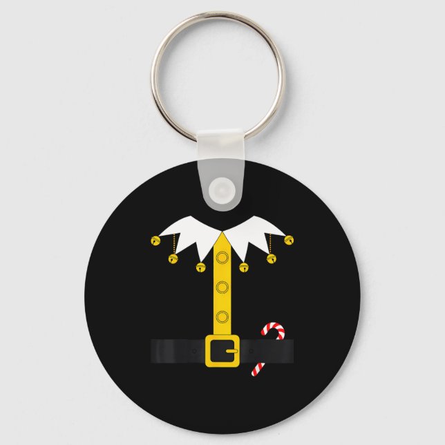 Elf Costume  Key Ring (Front)