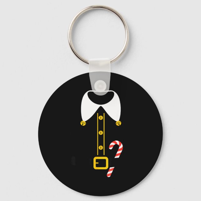 Elf Costume  Key Ring (Front)