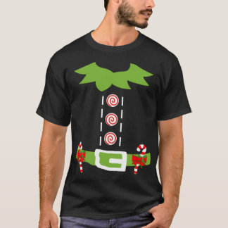 Elf Costume Merry Christmas Xmas Elves T-Shirt