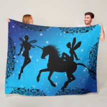Elf Fairy  and Unicorn Fantasy